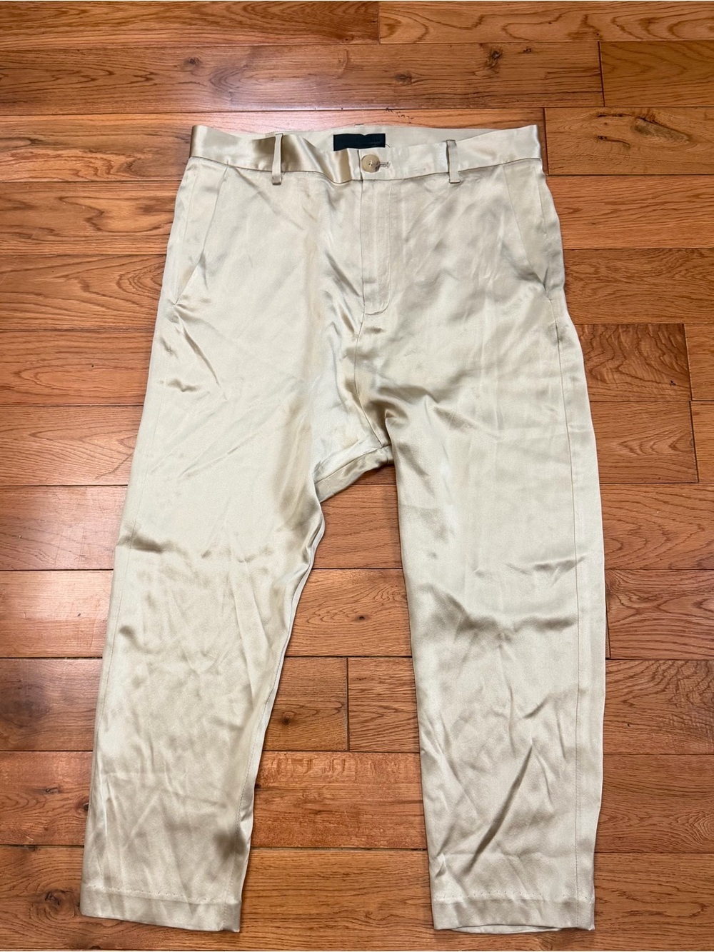 Nili Lotan Paris Dropped-Crotch 100% Sill Trouser NWT